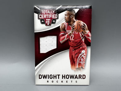 2014-15 Totally Certified Dwight Howard Game Worn Jersey Card #042/249