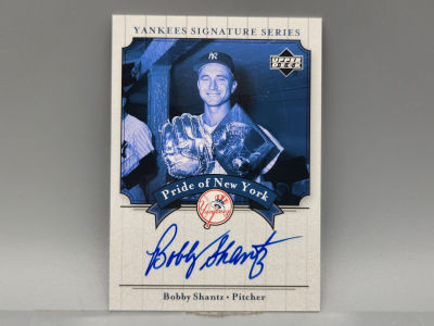 2003 Upper Deck Signature Series Bobby Shantz Auto