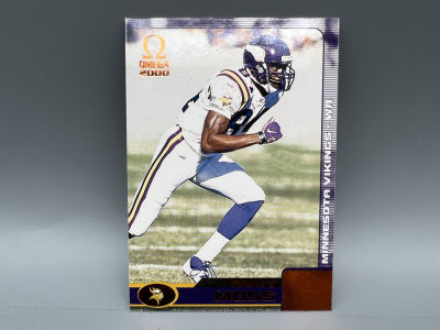 2000 Pacific Omega Randy Moss Red Foil #15/51 - SSP