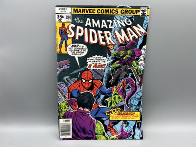 The Amazing Spiderman #180 - Marvel Comics - Origin and death of Bart Hamilton as Green Goblin