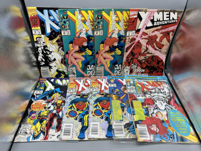 Lot of 9 Assorted X-Men Comic Books