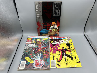Lot of (3) Assorted Daredevil Comic Books