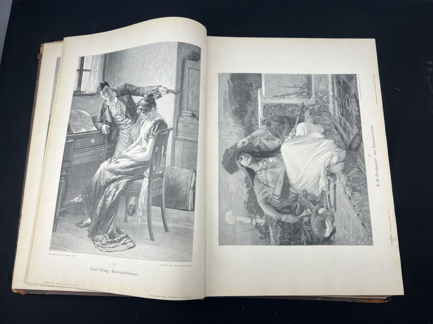 Lot 62d - 1895 German Modern Art Moderne Kunst In Meister