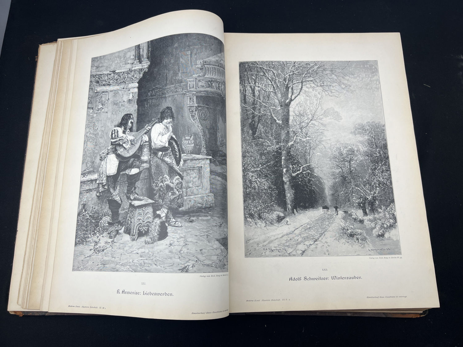 Lot 62d - 1895 German Modern Art Moderne Kunst In Meister