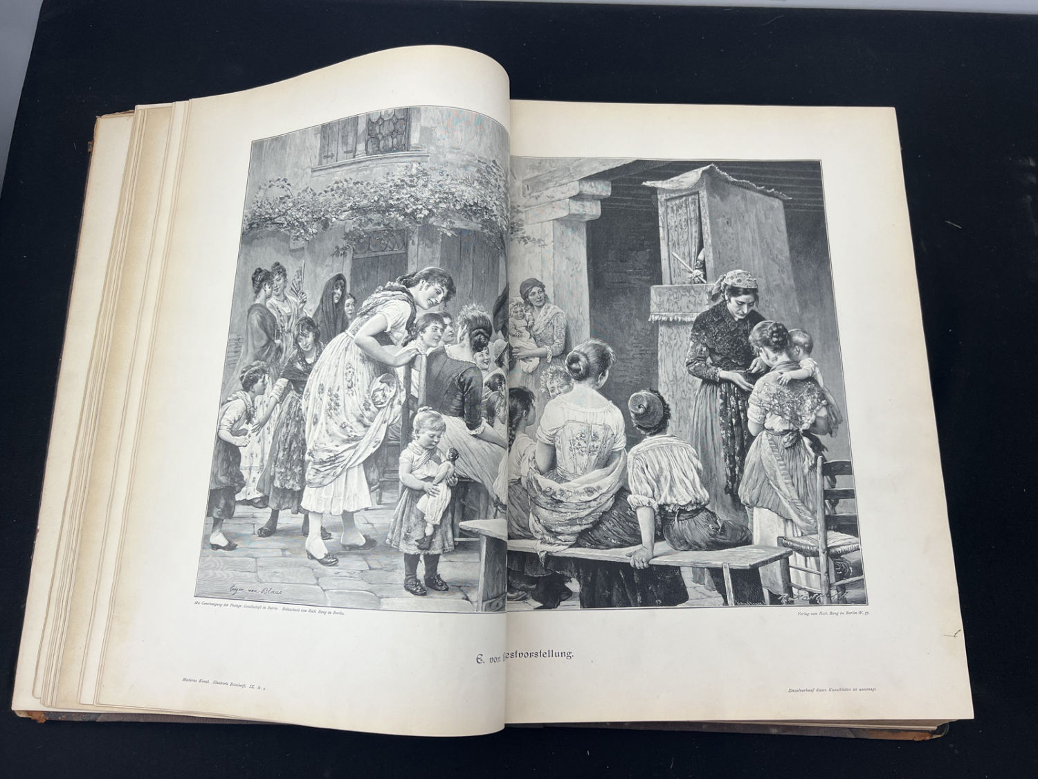 Lot 62d - 1895 German Modern Art Moderne Kunst In Meister