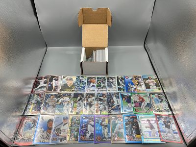Box of Assorted Baseball Numbered Cards W/ Stars and Rookies