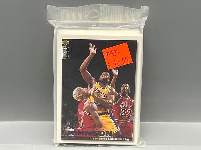 1995-96 Upper Deck Collector's Choice Basketball Traded/Debut Factory Sealed Set - Magic 