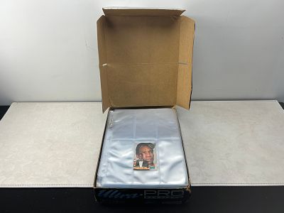 Box of Unused Ultra Pro 6-Pocket Sports Card Binder Pages
