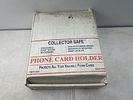 Box of Unused Collector Safe Snap Phone Card Holders - Smaller than standard card sizeImage - 2