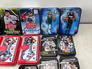 Lot of Assorted Multi Sport Trading Card Opened Tins - No Cards InsideImage - 2
