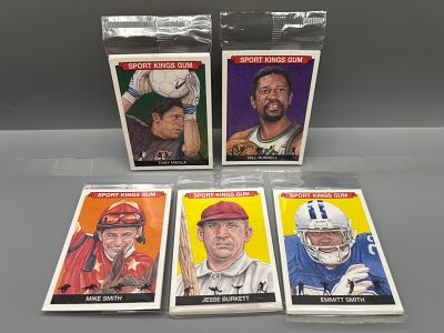 Lot of (5) 2021 Sage Sport Kings Gum Sealed Packs