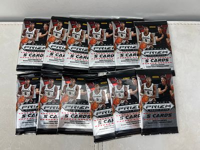 Lot of (12) 2020 Panini Prizm Draft Picks Basketball Sealed Wax Packs