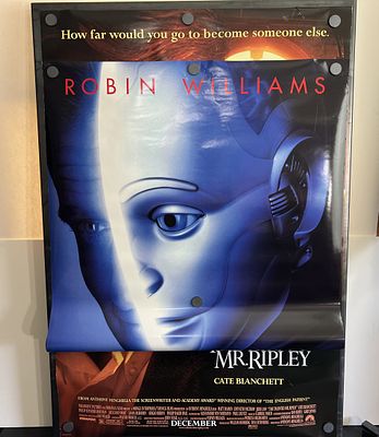 1999 The Talented Mr. Ripley & 1999 Bicentennial Man Original Double Sided 27x40 Theatrical Movie. 