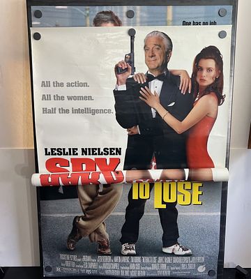 1997 Nothing To Lose & 1996 Spy Hard Original Double Sided 27x40 Theatrical Movie Posters - Leslie. 