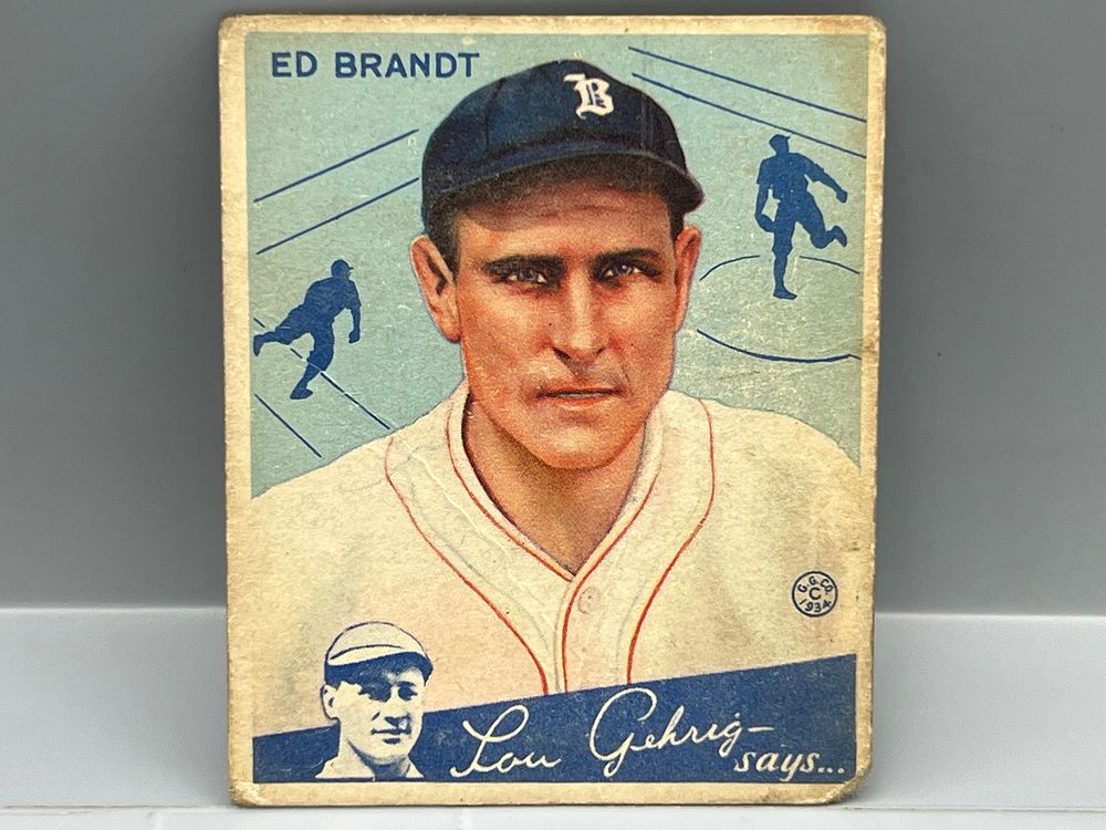 1934 Goudey Ed Brandt