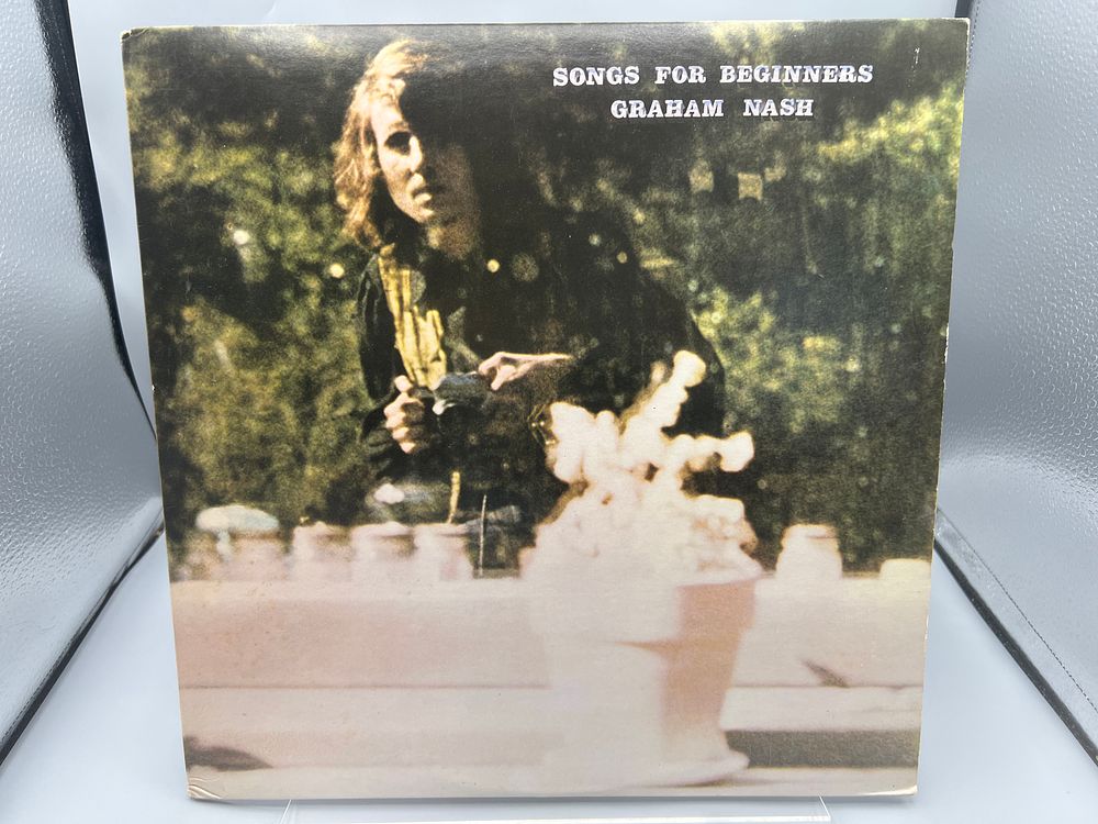 1971 Graham Nash Songs For Beginners Vinyl Album - SD 7204 - Records have not been tested by 