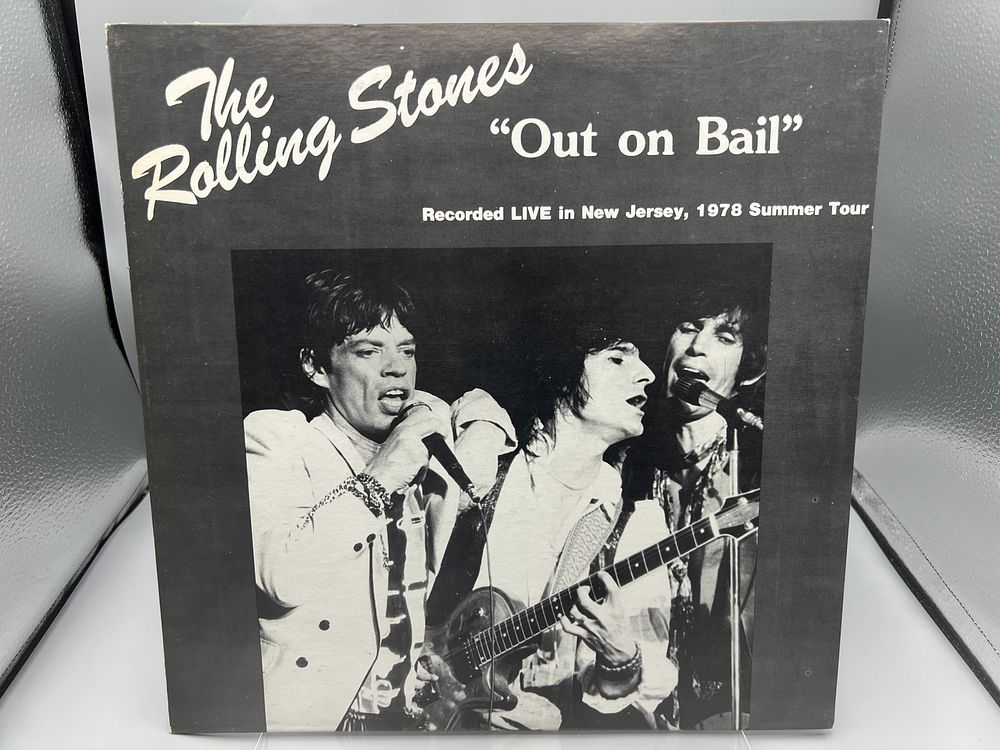 1978 The Rolling Stones Out On Bail Unofficial Release Vinyl Album - LP-101 - Records have not 