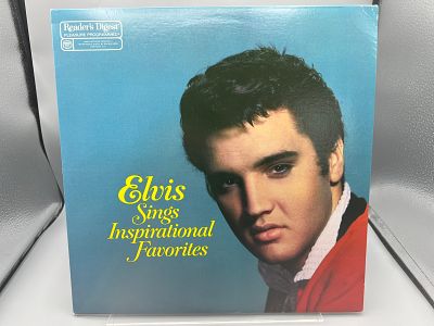 1983 Elvis Presley Elvis Sings Inspirational Favorites Vinyl Album - RD4A-181 - Records have