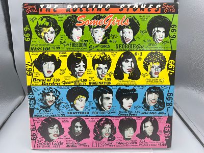 1978 The Rolling Stones Some Girls Netherlands Released Orange Vinyl Album - 5C 062-61016 -