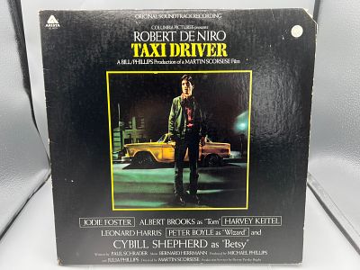 1976 Taxi Driver Original Soundtrack Recording Promo Vinyl Album - Very Rare - AL 4079 -