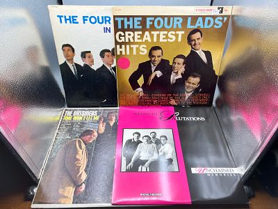 Lot of (4) Assorted Vinyl Albums - Varying Conditions - Records have not been tested by the