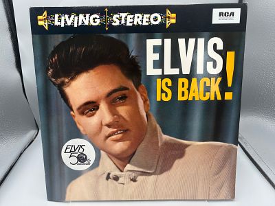 1984 Elvis Presley Elvis Is Back UK & Europe Released Reissue Vinyl Album - NL 89013 - Records