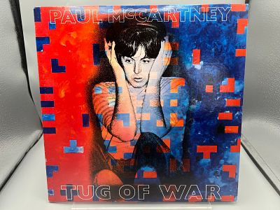 1982 Paul McCartney Tug Of War Vinyl Album - TC 37462 - Records have not been tested by the