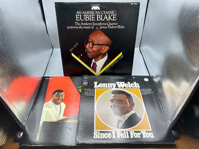Lot of (3) Assorted Vinyl Albums - Varying Conditions - Records have not been tested by the