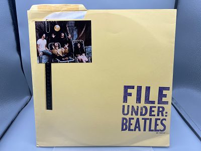 1983 The Beatles File Under: Beatles Unofficial Release Vinyl Album - GN-70075 - Records have