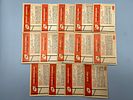 Lot of (14) 1960 Fleer Football Cards - Varying ConditionsImage - 1