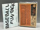 West Corp. Baseball Cello Fun Pack Repack 1966 Topps Unopened Pack - Lou Brock On BackImage - 1
