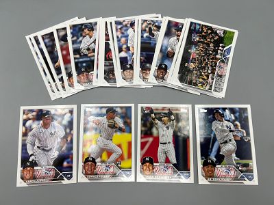 2023 Topps New York Yankees Baseball Team Set W/ Anthony Volpe RC - Aaron Judge