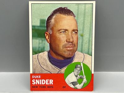 1963 Topps Duke Snider #550