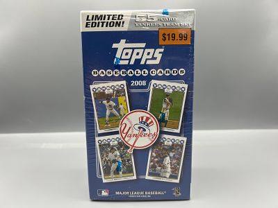 2008 Topps New York Yankees Baseball Limited Edition Factory Sealed Team Set