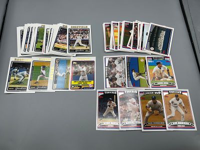 2005 & 2006 Topps New York Yankees Baseball Team Sets - Derek Jeter, Mariano Rivera, Alex Rodriguez