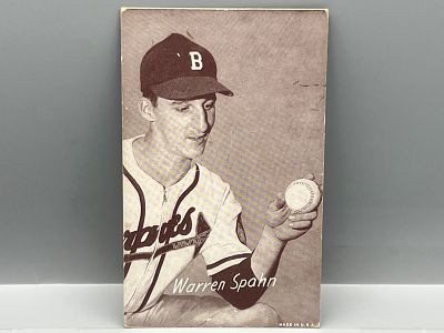 1947-66 Exhibits Warren Spahn