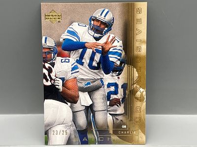 2000 Upper Deck Charlie Batch UD Exclusive Gold #23/25