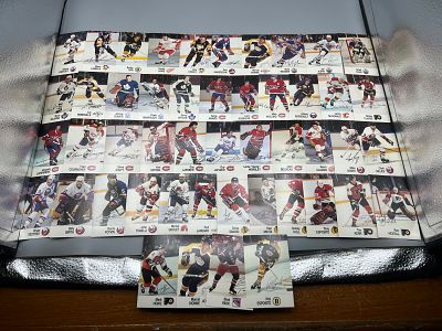 1988-89 Esso Hockey Complete 48 Card Sticker Set W/ Stars - Wayne Gretzky, Bobby Orr, Mario