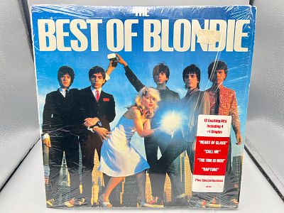 Blondie: The Best of Blondie (1981), in original shrinkwrap with hype sticker - Records are 