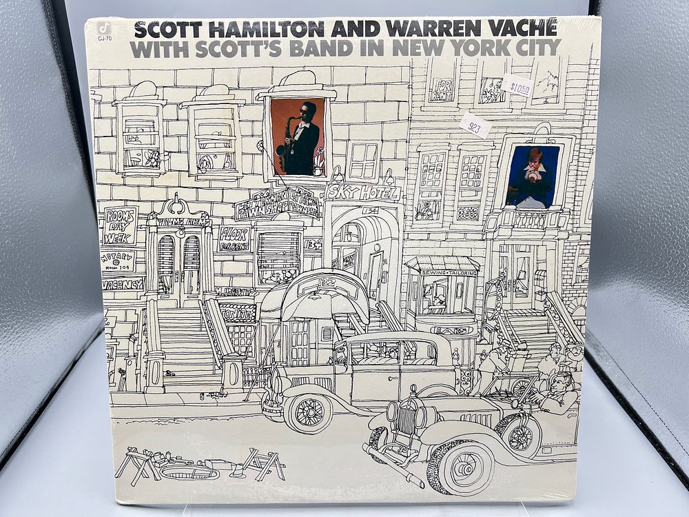 SEALED 1978 Scott Hamilton & Warren Vache With Scott's Band In New York City Vinyl Album - 