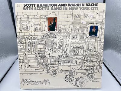 SEALED 1978 Scott Hamilton & Warren Vache With Scott's Band In New York City Vinyl Album - 