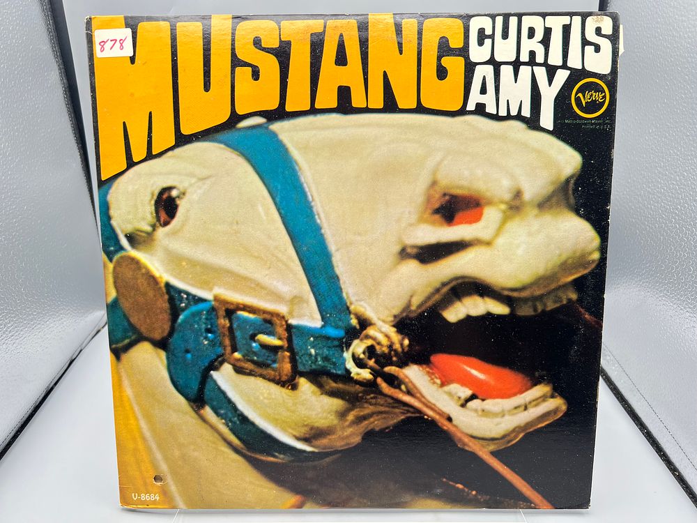 1967 Curtis Amy Mustang Vinyl Album - V/8684 - Records are untested by auction house for play 