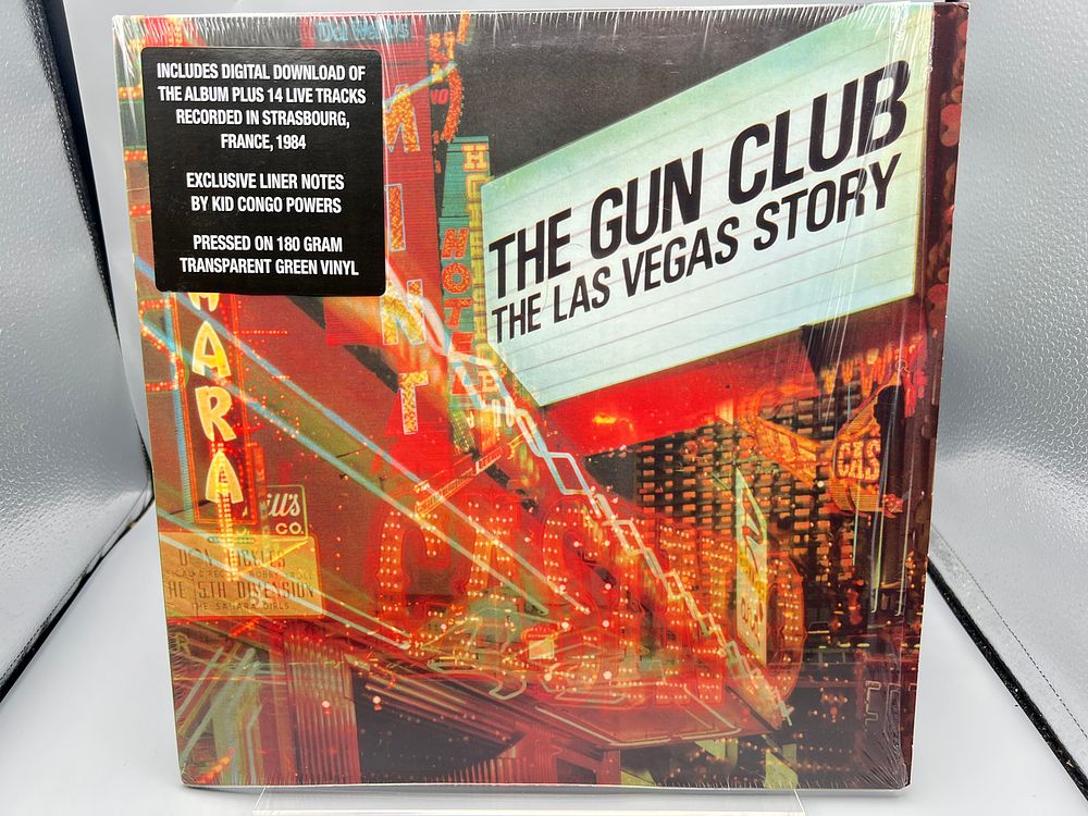 The Gun Club: The Las Vegas Story (2015), Limited Edition, transparent green 180 gram vinyl 