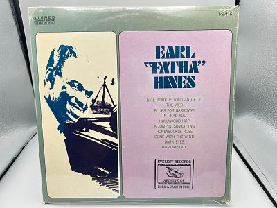 SEALED 1970 Earl "Fatha" Hines Self Titled Vinyl Album - FS-246 - Records are untested by 
