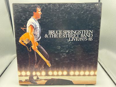 Bruce Springsteen & The E Street Band: Live/1975-85 (1986), 5-LP Box Set, includes 32-page 