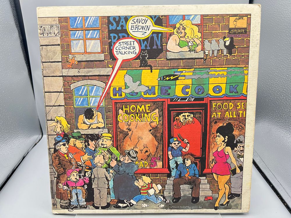 1971 Savoy Brown Street Corner Talking Vinyl Album - PAS 71047 - Records are untested by 