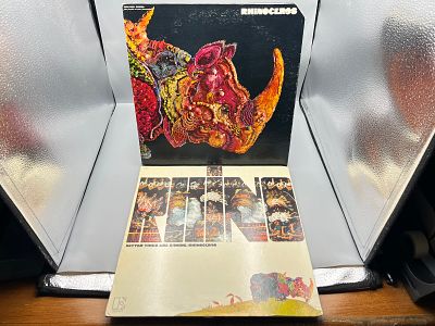 Rhinoceros (2 LP Lot): Self-titled (1970), gatefold, repress; and Better Times Are Coming 