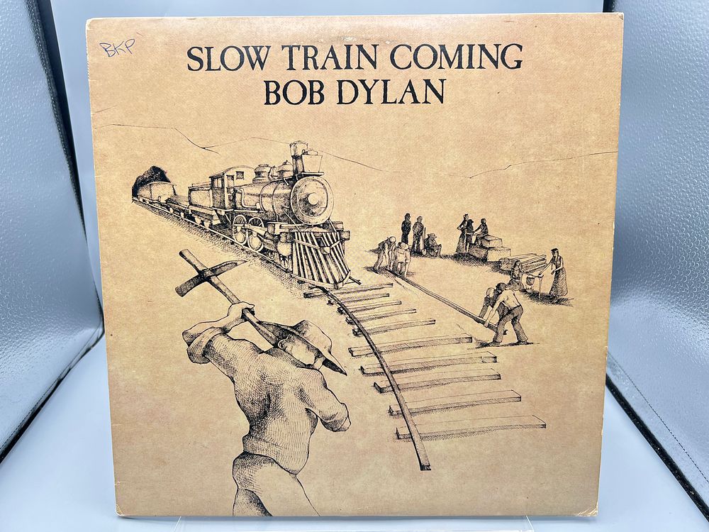 1979 Bob Dylan Slow Train Coming Vinyl Album - FC 36120 - Records are untested by auction house 
