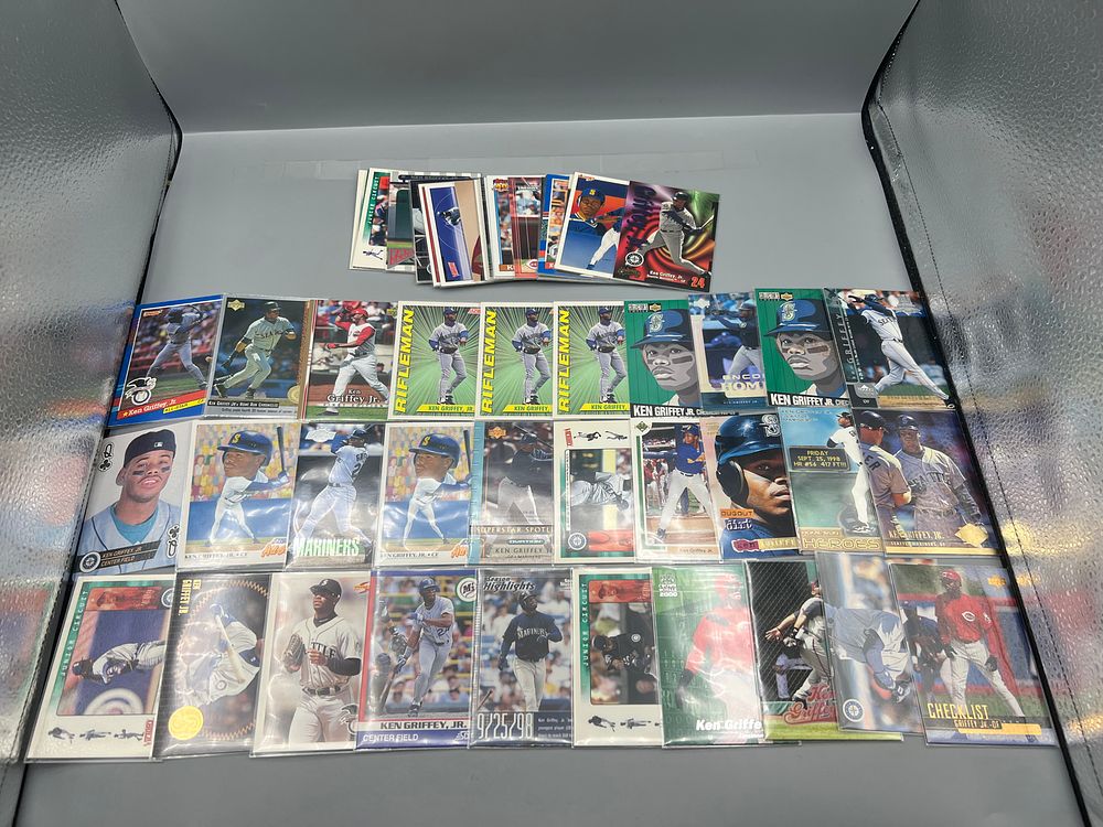 Lot of (50+) Ken Griffey Jr. Baseball Cards - Varying Conditions
