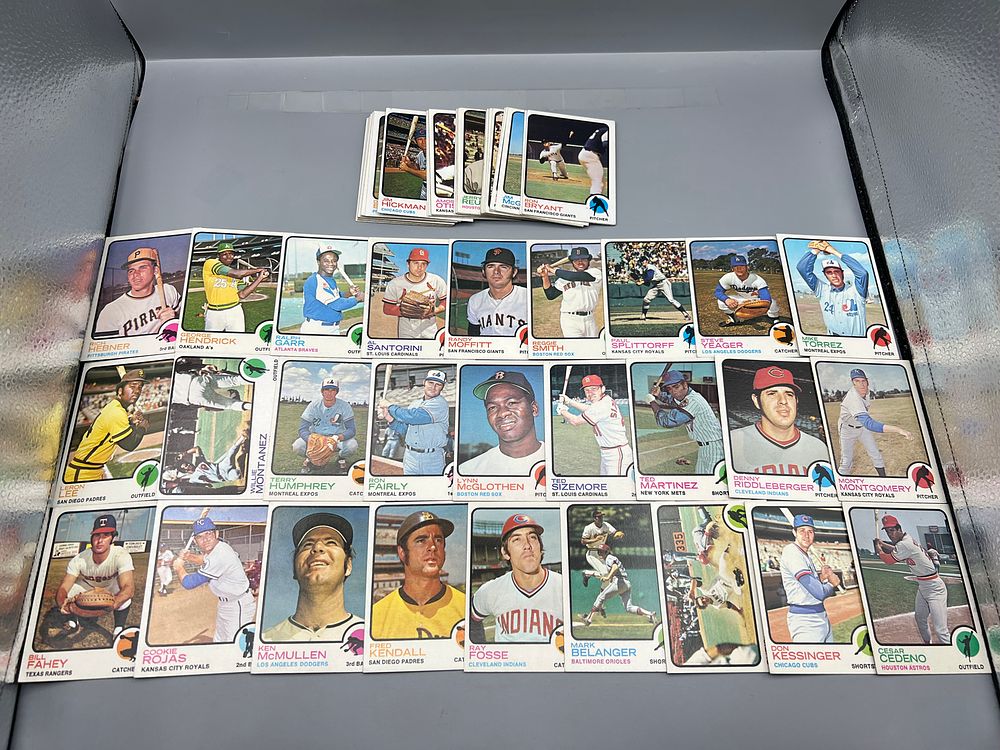Lot of 63 - 1973 Topps Baseball - Varying Conditions